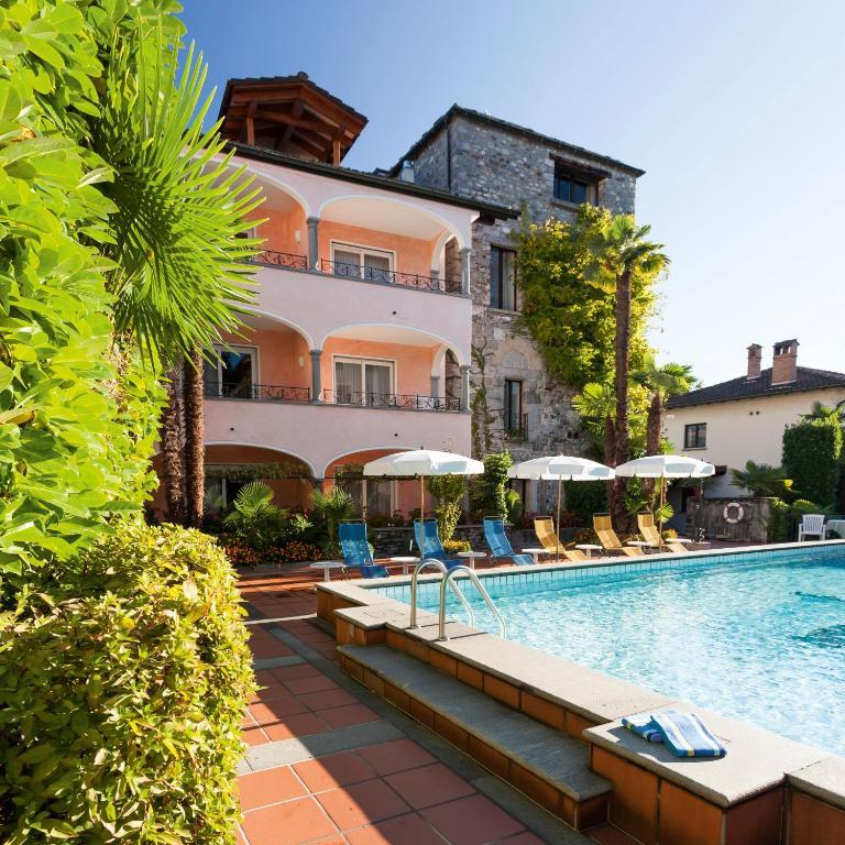 Romantik Hotel Castello Seeschloss Аскона Экстерьер фото